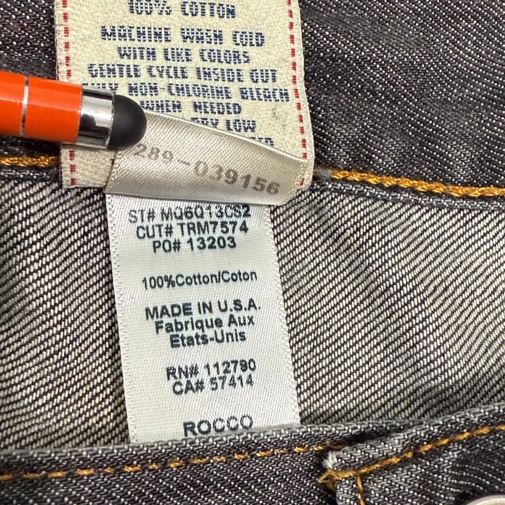 True Religion Rocco Jeans Men’s Sz 31 Distressed Y2K Skater Grunge